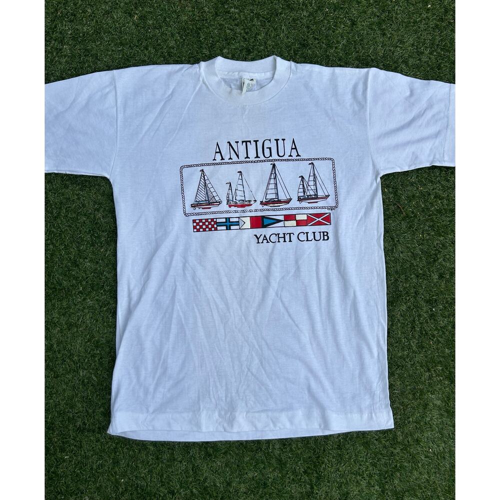 1992 Antigua Yacht Club Tee – Sun Sea & Sand Brand (Men's XL)